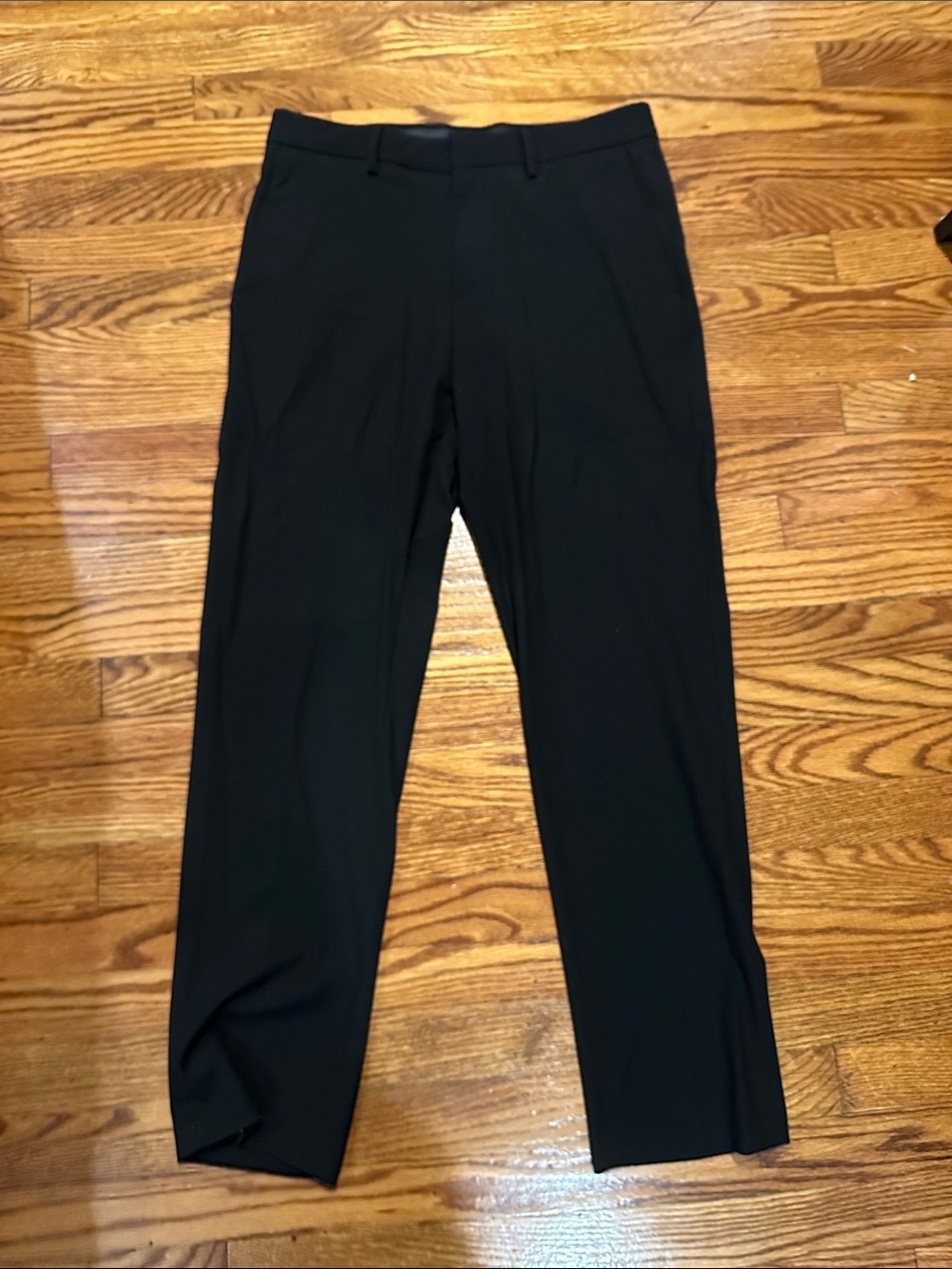 JM Haggar Men's Black Dress Pants - Tailored Modern Fit